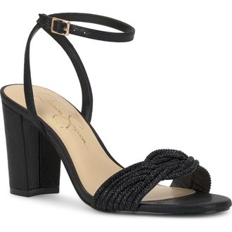 Jessica Simpson Siena Sandal in Black at Nordstrom, Size 7.5