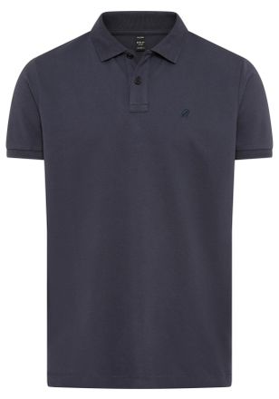 Replay Poloshirt REPLAY, Herren, Gr. XXL, navy, Piqu&eacute;, Obermaterial: 100% Baumwolle, normal normal, ohne Ausschnitt, angesetztes B&uuml;ndchen, Shirts Poloshirt, 