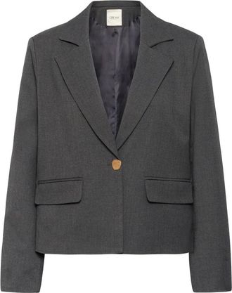 Cream Blazer - - Jackets - Donna - Grigio - 2XL