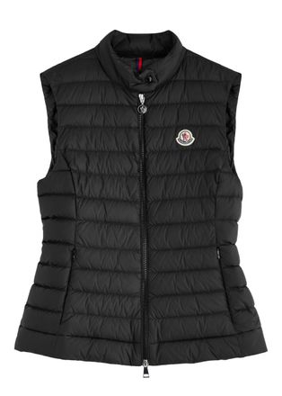 Moncler Igens Quilted Shell Gilet - Black - 3 (UK 14 / L)