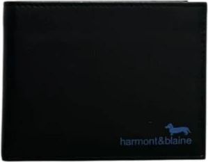 Harmont & Blaine Portefeuilles & Kaarthouders - Heren - Portefeuilles - Zwart - ONE Size - Leer - Accessoires