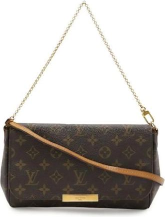 Louis Vuitton Pre-owned Cross Body Bags, female, Brown, Size: ONE SIZE Pre-owned Monogram Clutch & Shoulder Bag