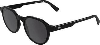 Lacoste L6087S Zonnebril - Heren - Zonnebrillen - Zwart - 52 MM - Accessoires