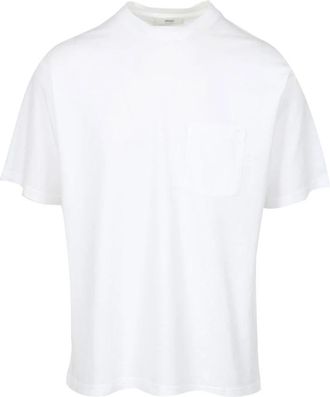 Mauro Grifoni Grifoni T-shirts en Poloshirts Wit - Heren - T-shirts - Wit - S - Katoen - Tops