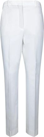 Incotex Rechtgesneden broek - Dames - Slim Fit Broeken - Wit - M - Katoen - Broeken