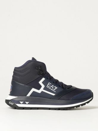 Emporio Armani Sneakers EA7 in pelle sintetica e mesh