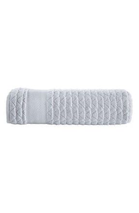 Brooks Brothers Herringbone Cotton Towels in Silver at Nordstrom Rack