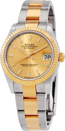 Rolex Datejust Automatic Chronometer Champagne Dial Ladies Watch 278273CSO