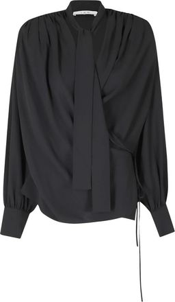 Iro Bliss Shirt - Dames - Blouses - Zwart - 2XS - Overhemden