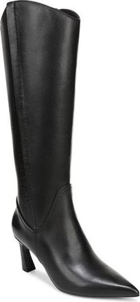 Naturalizer Emily Pointed Toe Knee High Boot in Black at Nordstrom, Size 6.5 Regular Calf