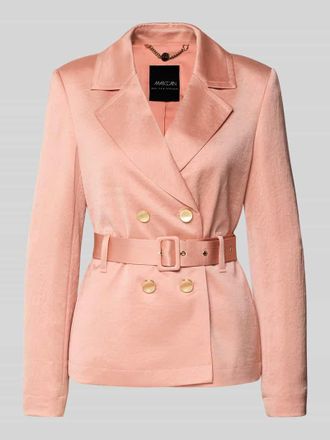 Marc Cain Blazer mit Reverskragen in Rose, Gr&ouml;&szlig;e 34