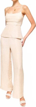 Cami NYC Serra High Rise Pant In Bone