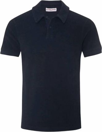 Orlebar Brown Mens Lorenzo Polo In Dusk