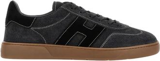 Hogan Coole Sneakers - Heren - Sneakers - Grijs - 41 1/2 EU - Leer - Schoenen