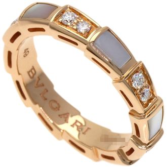 Bulgari Pink Gold (18K) Band Ring (Pre-Owned)