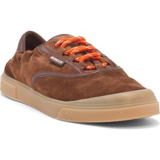 Moncler Vera Leisure Low Top Sneaker in Brown at Nordstrom, Size 6.5Us