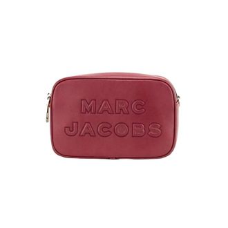 Marc Jacobs Flash Camera Crossbody Tas - Dames - Tassen - Rood - Maat: ONE Size Leer