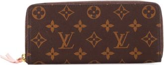 Louis Vuitton Clemence Wallet Monogram Canvas small wallets - Marrone