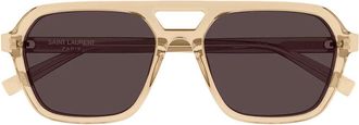 Saint Laurent Sunglasses Sl 905 004 Yellow/Red Unisex