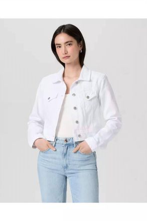 Paige Chantal Jacket In Laundered White