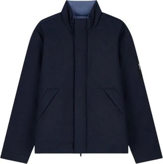 Emporio Armani Bomber reversibile imbottito in tessuto tecnico - - Jackets - Uomo - Blu - XL