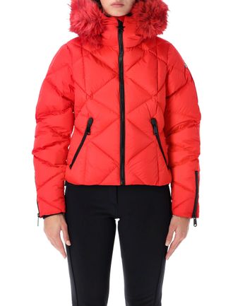 Goldbergh Harumi Cropped Quilted Hooded Down Jacket