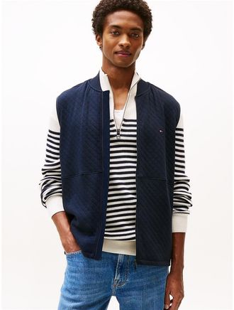 Tommy Hilfiger Mens Quilted Performance Vest - Navy - XS