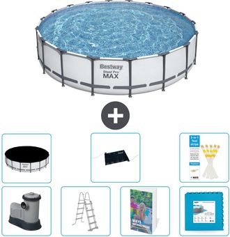 Bestway Piscina Bestway Steel Pro Max Redonda - 549x122 Cm - 8-piezas S621