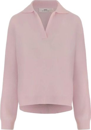 arch4 V-neck sweater - Pink