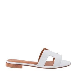 Paolo Ferrara Schoenen, Dames, Wit, 40 EU, Leer, Caprese Sandal Cr 2508