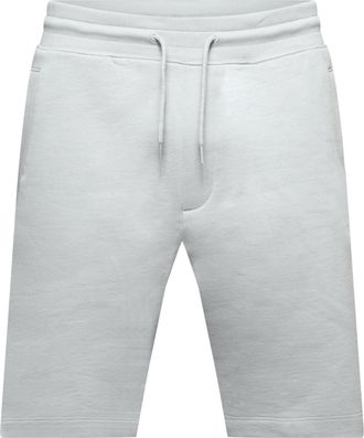 HUGO BOSS Hugo Diz222 herenshorts van katoenen badstof met logo in grijs