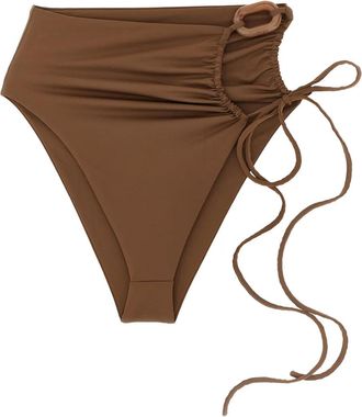 Magda Butrym brown bikini bottoms - women - Polyamide/Spandex/Elastane - 34