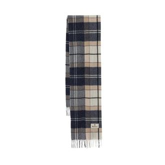 Barbour Tartan Kasjmier Sjaal - Dames - Accessoires - Veelkleurig - Maat: ONE Size Kasjmier