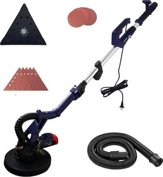 Trade Shop Trade Shop - Levigatrice Muro Cartongesso Carteggiatrice Giraffa Telescopica 710w Rgds-710tf