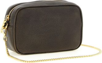 Golden Goose Womens Crossbody Bag Brown Cow Leather