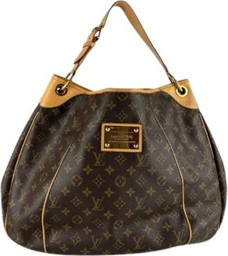 Louis Vuitton Pre-owned Vintage Monogram Shoulder Bag - Dames - Vintage Schoudertas - Bruin - ONE Size - Vintage