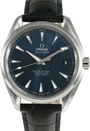 Omega Orologio da polso vintage Pre-owned - - Pre-owned - Uomo - Blu - ONE SIZE