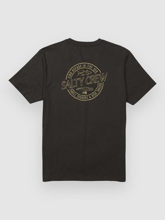 Salty Crew Skewed Camiseta negro