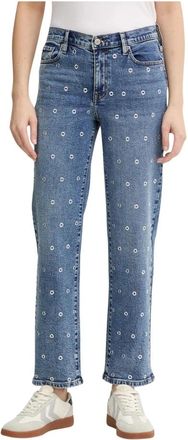 DKNY Dkny, Jeans, Dames, Blauw, W27, Katoen, Straight Jeans