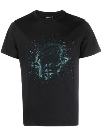 Botter T-shirt con strass - Nero