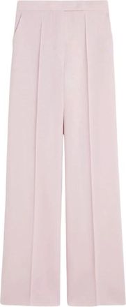 Max Mara Dames, Broeken, Beige, Maat: XS