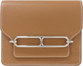 Herm&egrave;s Brown Coin Purse/Coin Case (Pre-Owned)