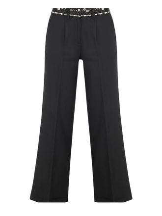 Lug von Siga Womens Maria Linen Pants In Black