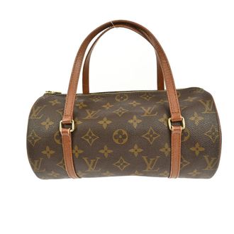 Louis Vuitton Papillon Handbag Monogram Canvas Brown Canvas Handbag (Pre-Owned)