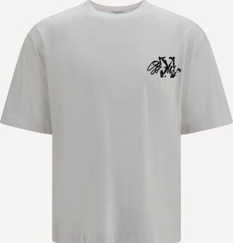 Off-white Stroke Skate T-shirt Male XXL