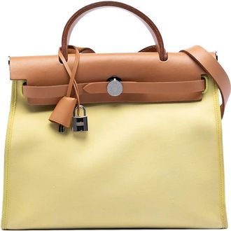 Herm&egrave;s Pre-owned Hermes Toile Herbag Zip 31 Ladies L9GTHXXC8MJU498R