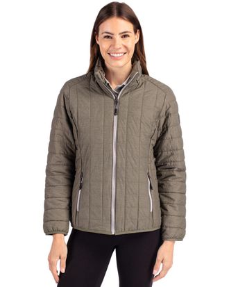 Cutter & Buck Rainier PrimaLoft Womens Eco Insulated Full Zip Puffer Jacket