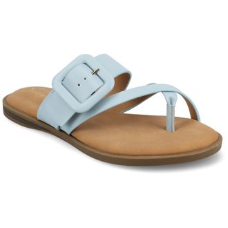 Journee Collection Women & apos;s Layra Flat Sandals