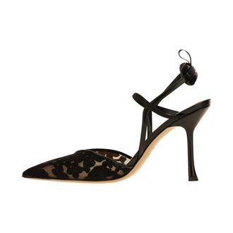 Fendi Very Colibri Pumps - Dames - Schoenen - Zwart - Maat: 39 EU Leer