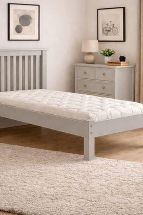 Julian Bowen Capsule Memory Foam Rolled Mattress in White | Size: Single